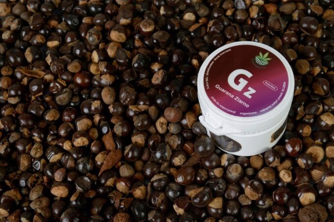 GUARANA do AROMATERAPII  susz zioła pobudza kofeina