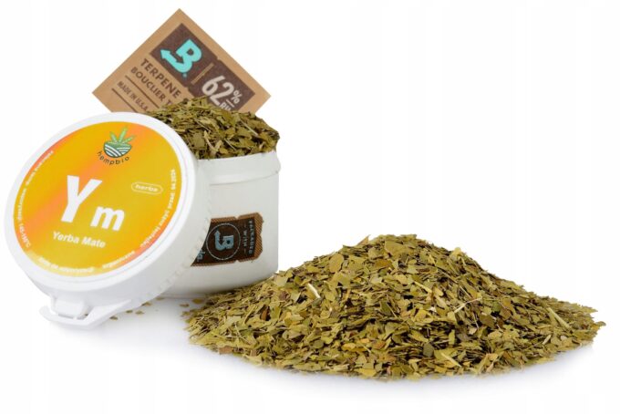 YERBA MATE do AROMATERAPII susz zioła pobudza siła