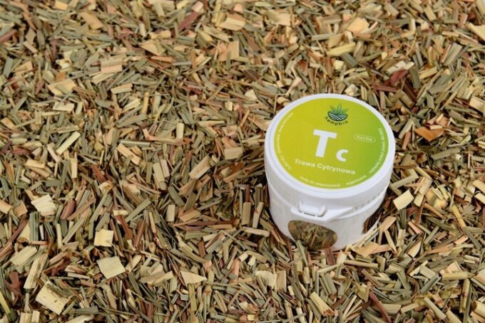 TRAWA CYTRYNOWA do AROMATERAPII susz zioła relaks