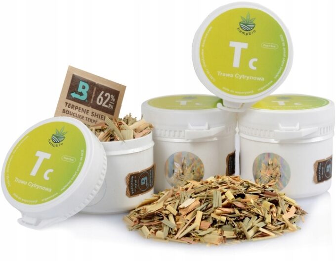 TRAWA CYTRYNOWA do AROMATERAPII susz zioła relaks